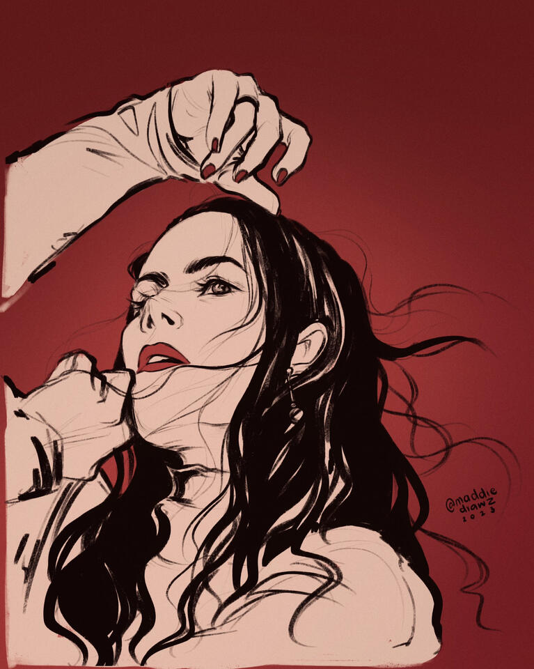 Size: 2800px x 3500px, 350 DPI; Date: Aug 22nd 2023; Made on Procreate